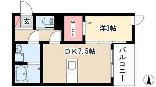 エバラン【2階】の間取り