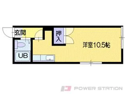 パワービル大麻駅前【3階】の間取り
