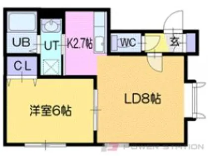 ロートシルト【1階】の間取り
