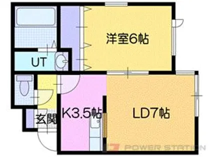 桜ハイツ相生【2階】の間取り