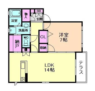 ファミールコート【1階】の間取り