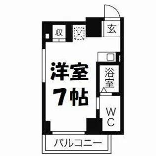 ドール丸の内【2階】の間取り