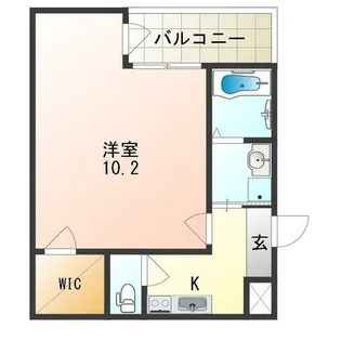 大阪府東大阪市花園東町1丁目【アパート】の間取り