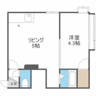 澄川4ー1【1階】の間取り