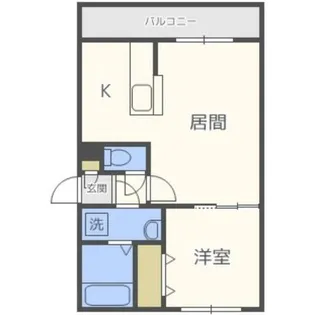 Levante澄川【2階】の間取り