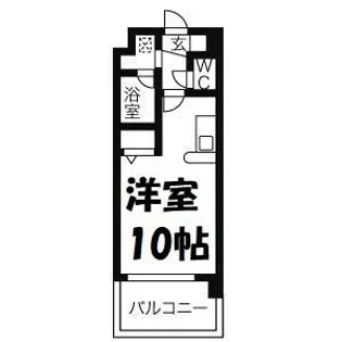 ベレーサ新瑞橋【5階】の間取り
