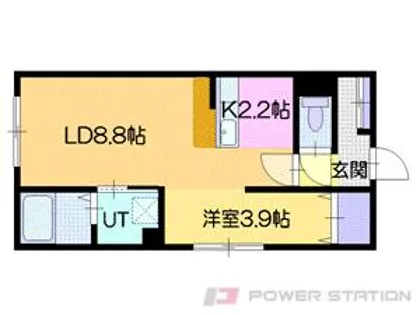 SKYPIEA(スカイピア)【2階】の間取り