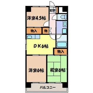イエローハウス栄【7階】の間取り