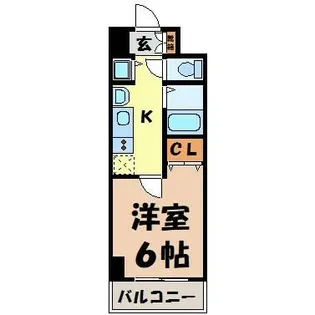 プレサンス新栄リミックス【12階】の間取り