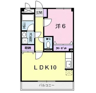 パソ・ヘンテ【2階】の間取り