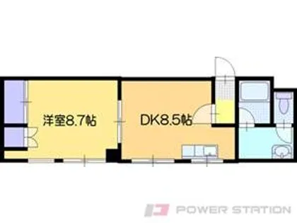 リルブランシュ【5階】の間取り