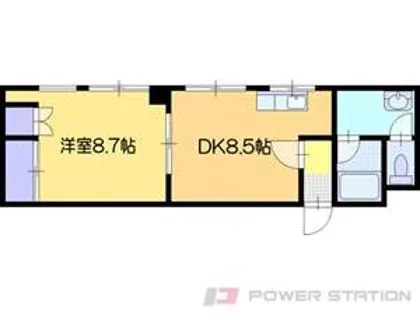 リルブランシュ【6階】の間取り
