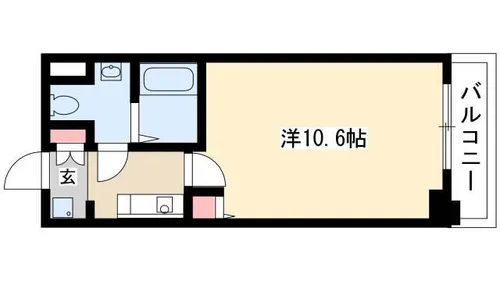 リヴシティ栄参番館【0501号室】の間取り