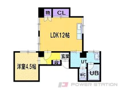 リルブランシュ【4階】の間取り