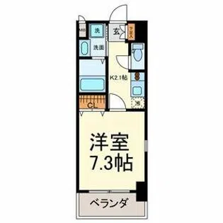 アジリア大曽根【13階】の間取り