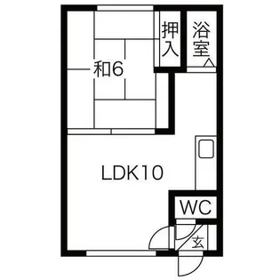 第2マンション永代【3階】の間取り