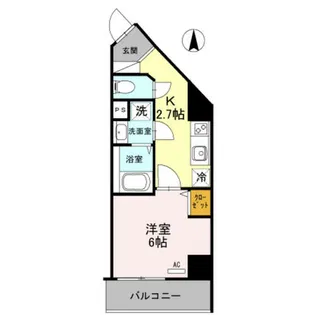 プリメーロ66【5階】の間取り