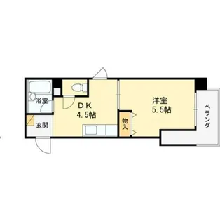 レトワール小路【9階】の間取り