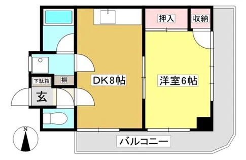 セントラルビル【3階】の間取り