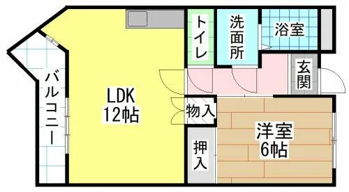 スタンフォード【3階】の間取り