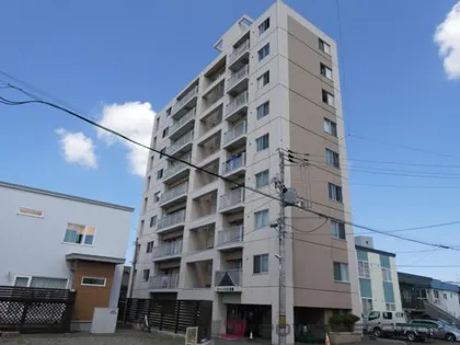 コートドエル恵庭【9階】の外観