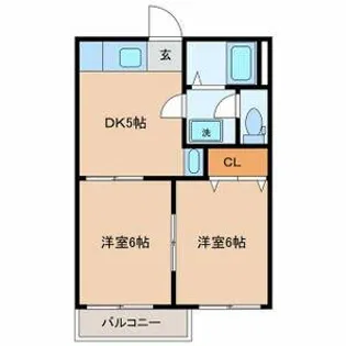 フォーブルB【1階】の間取り