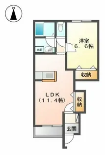 パストラル【1階】の間取り