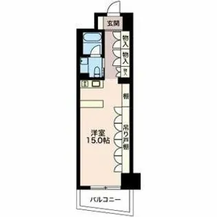 エスティメゾン葵【8階】の間取り