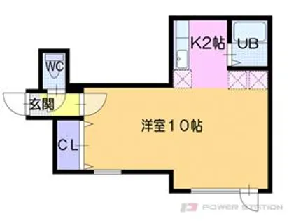 ブランニュー35【2階】の間取り