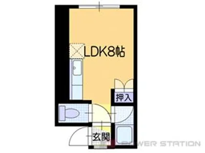 商大アビタシオン【1階】の間取り