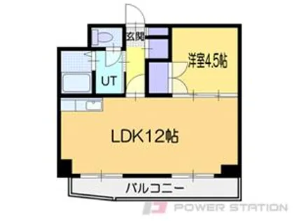 ONOレジデンス南小樽【7階】の間取り