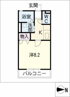 ベルポート【2階】の間取り