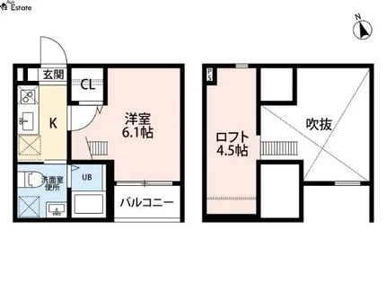カナパ【2階】の間取り