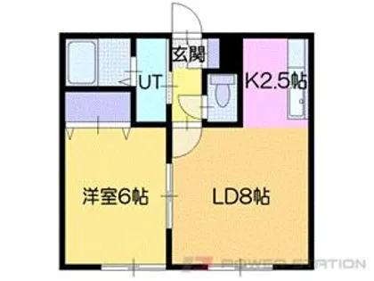 ガーデンローズ【3階】の間取り
