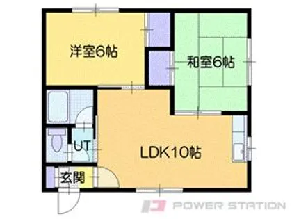 KSマンションⅢ【2階】の間取り