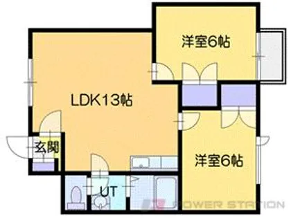 モンブラン3【3階】の間取り