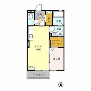 ブリランテ【2階】の間取り