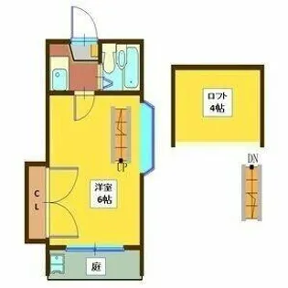 パークアベニュー【201号室】の間取り