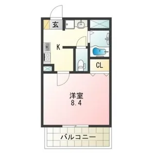 みおつくし杭全【9階】の間取り