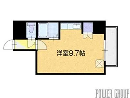 パークヒルズ文京台【8階】の間取り