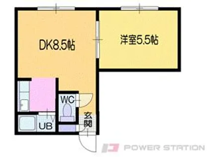 リーブルINAHO【2階】の間取り