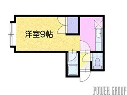 はるるパートⅡ【1階】の間取り