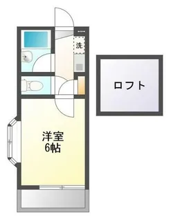 ウエンディ【203号室】の間取り