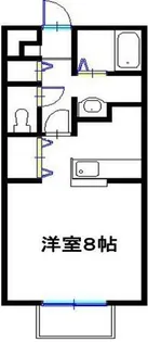 メルベーユ英賀保【101号室】の間取り