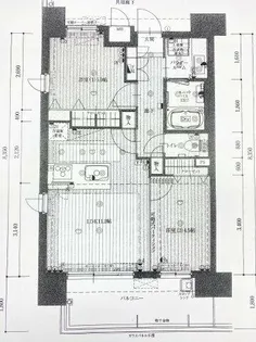パルティール植田【12階】の間取り