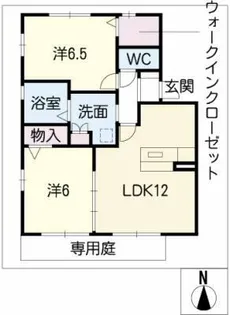 ムーンウェーブ【1階】の間取り