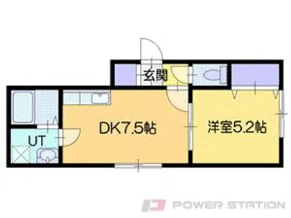 リオマーニ・デュオ【1階】の間取り