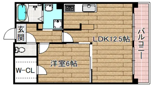 ラマージュⅢ【2階】の間取り