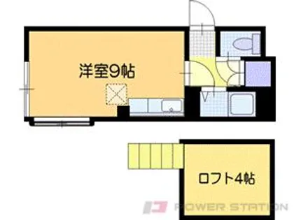 レスポアール文京台【1階】の間取り