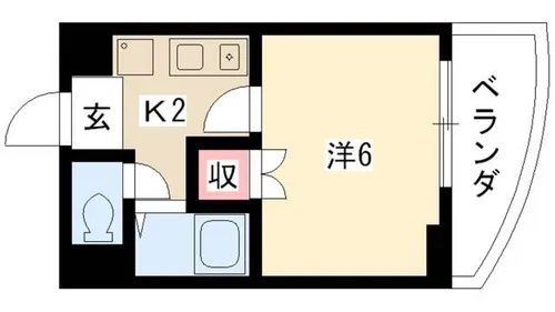 セントラルハイツ中野本町【7階】の間取り